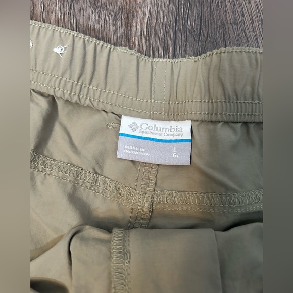 BUNDLE Columbia Sandy River Cargo Shorts Belted Size Large Navy Black Khaki - Picture 7 of 10